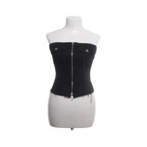 Jeans tubtopp  - Fin svart jeans tubtopp