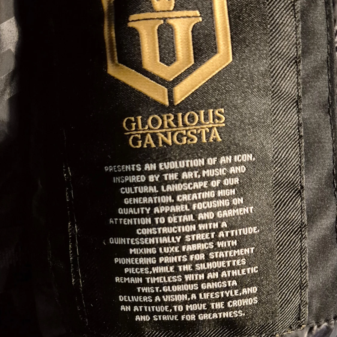 Svart vinterjacka från Glorious Gangsta XS - 3