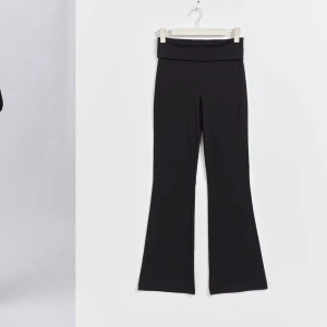 Soft touch folded trouser - Supersköna byxor från Gina Tricot! Strl S, dock lite stora i storleken💗