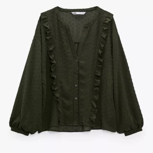 Blusar  - Snygg grön blus från Zara 