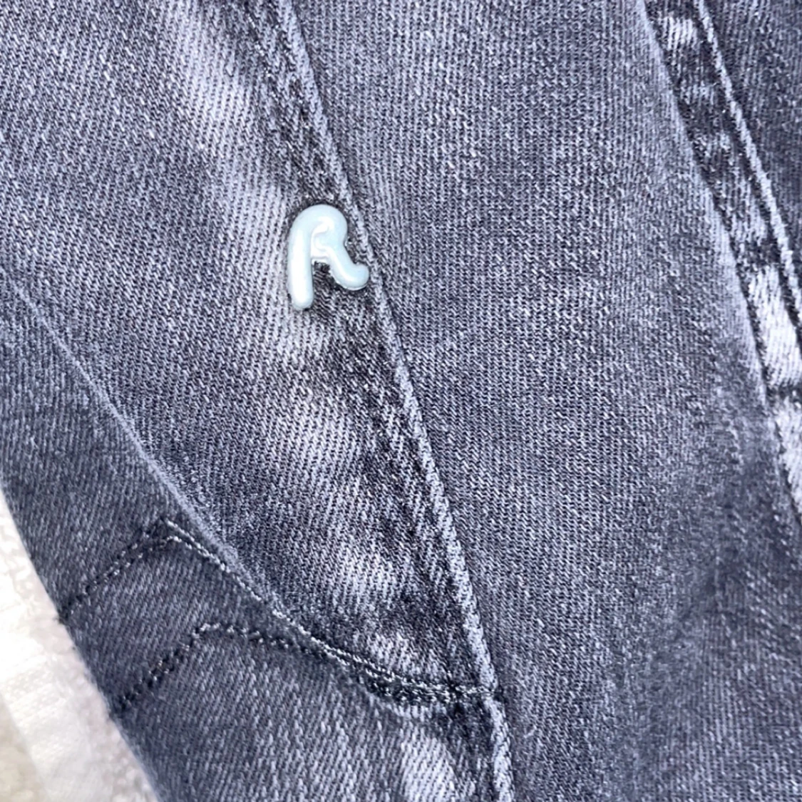 Svarta jeansbyxor från Replay - 3