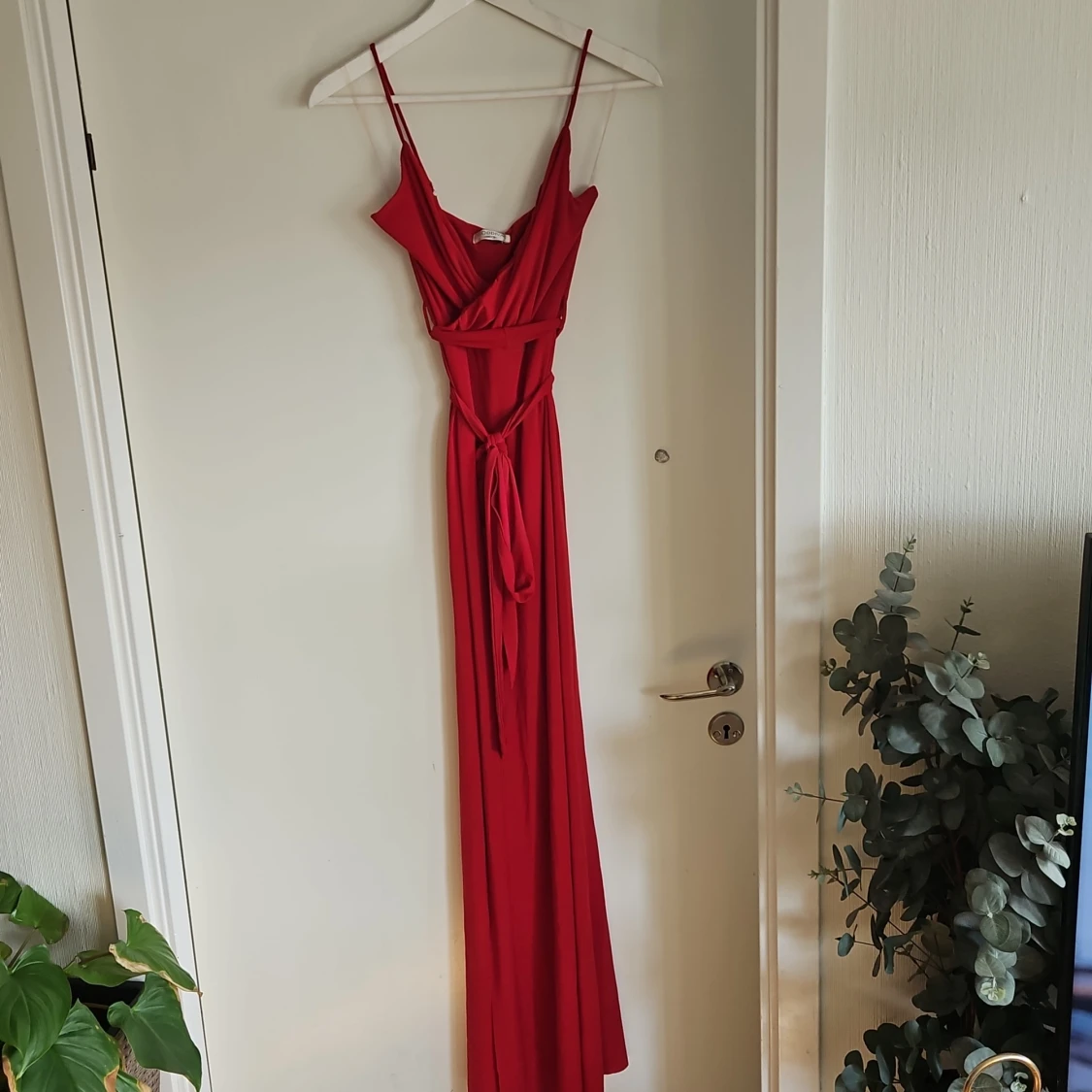 Röd långklänning - 1