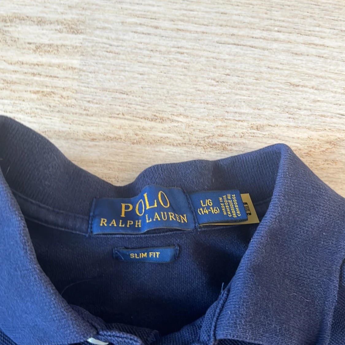 Mörkblå pikétröja från Ralph Lauren - 2