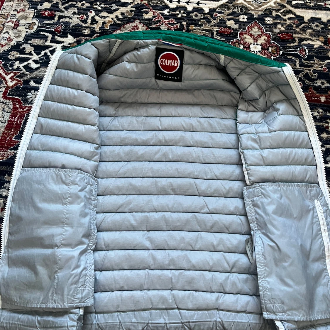 Grön dunväst från Colmar - 2