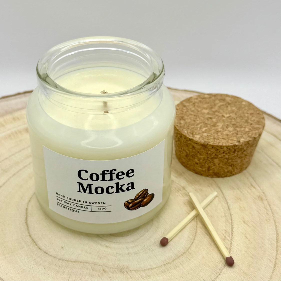 Doftljus Coffee Mocka sojavax ljus - 2