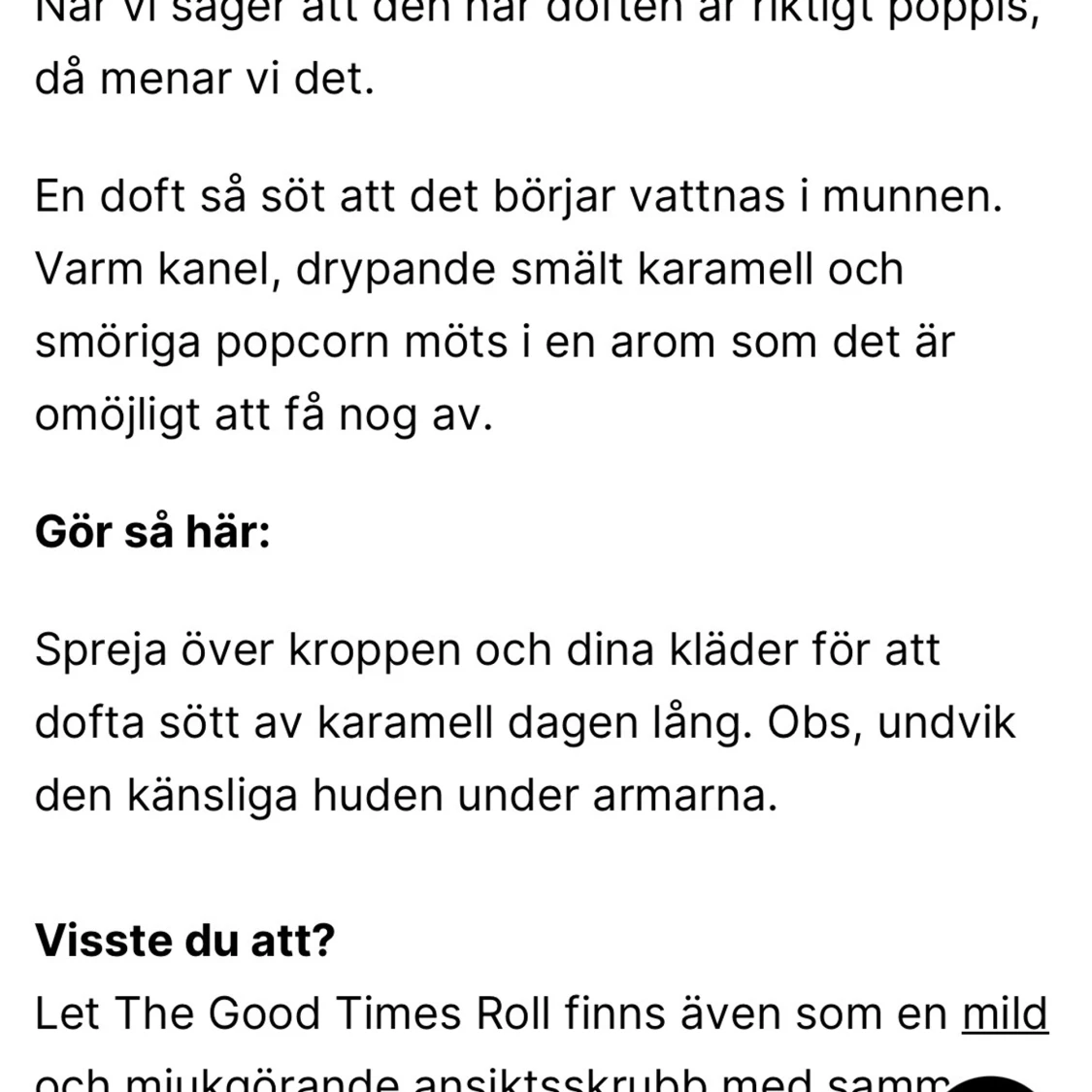 Let The Good Times Roll Body Spray från Lush - 1