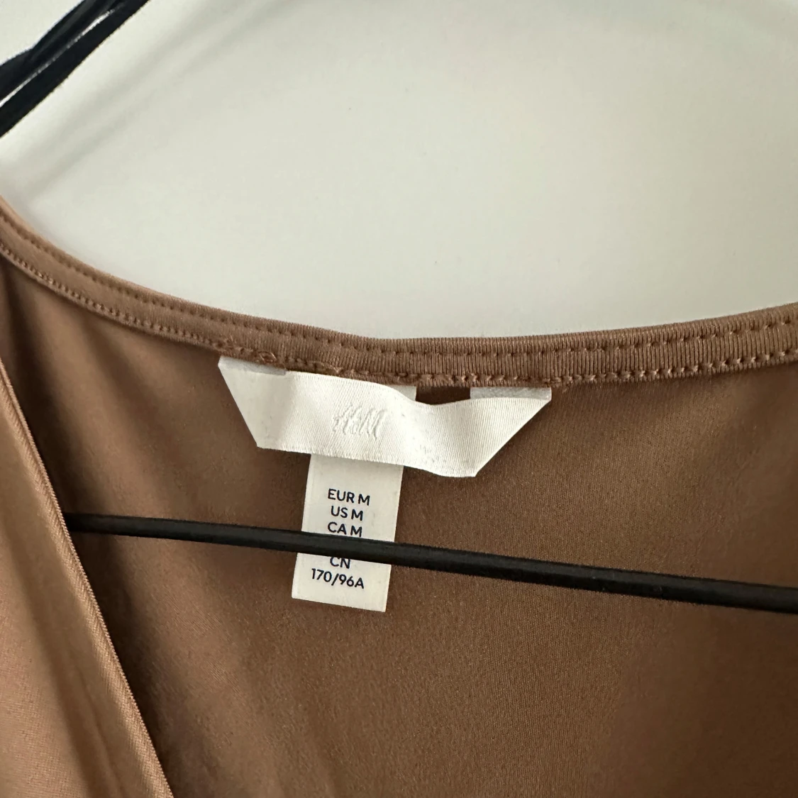 Brun långärmad topp från H&M - 1