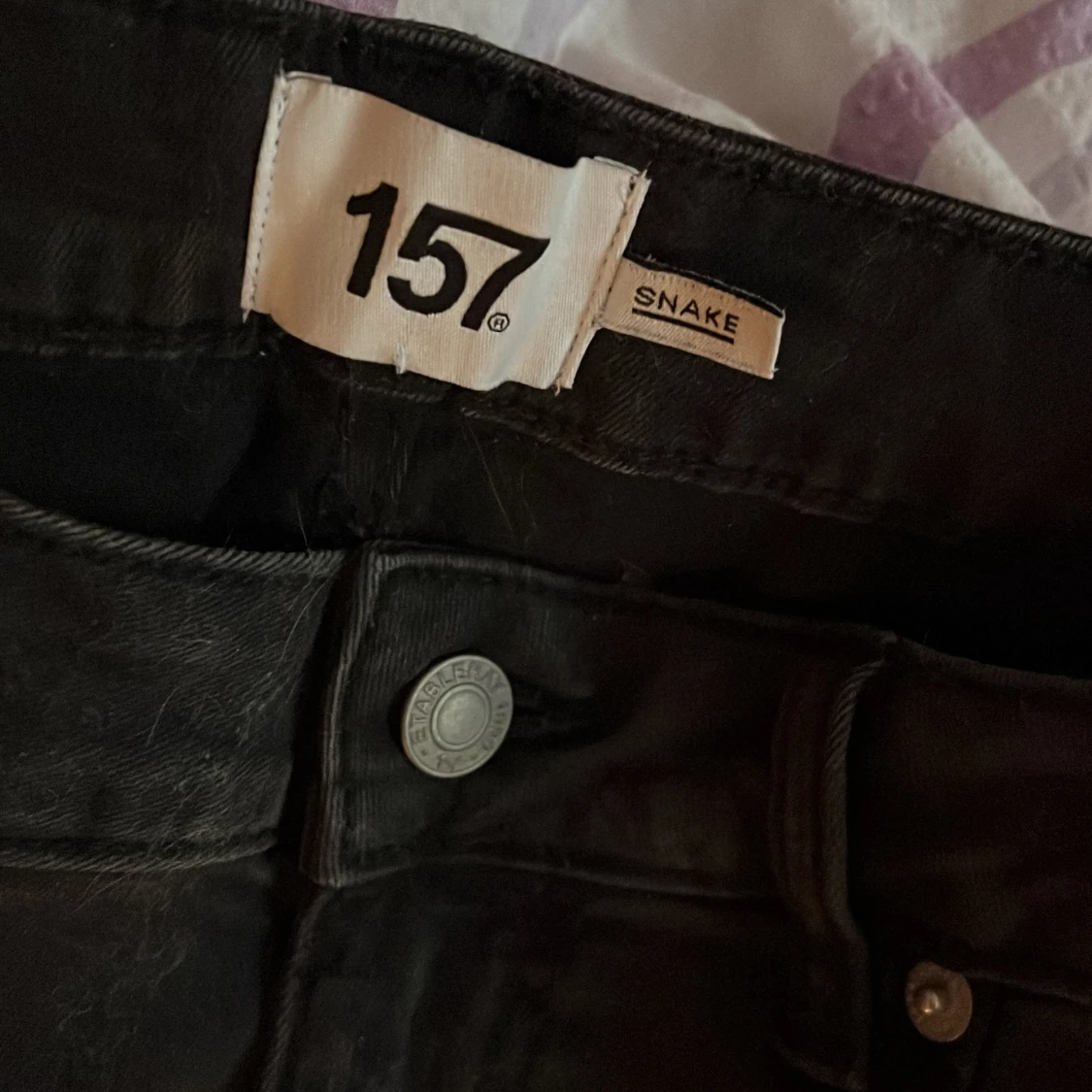 Svarta jeans från 157 - 1
