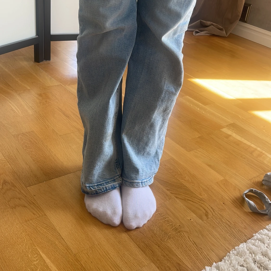 Lågmidjade bootcut jeans  - 2