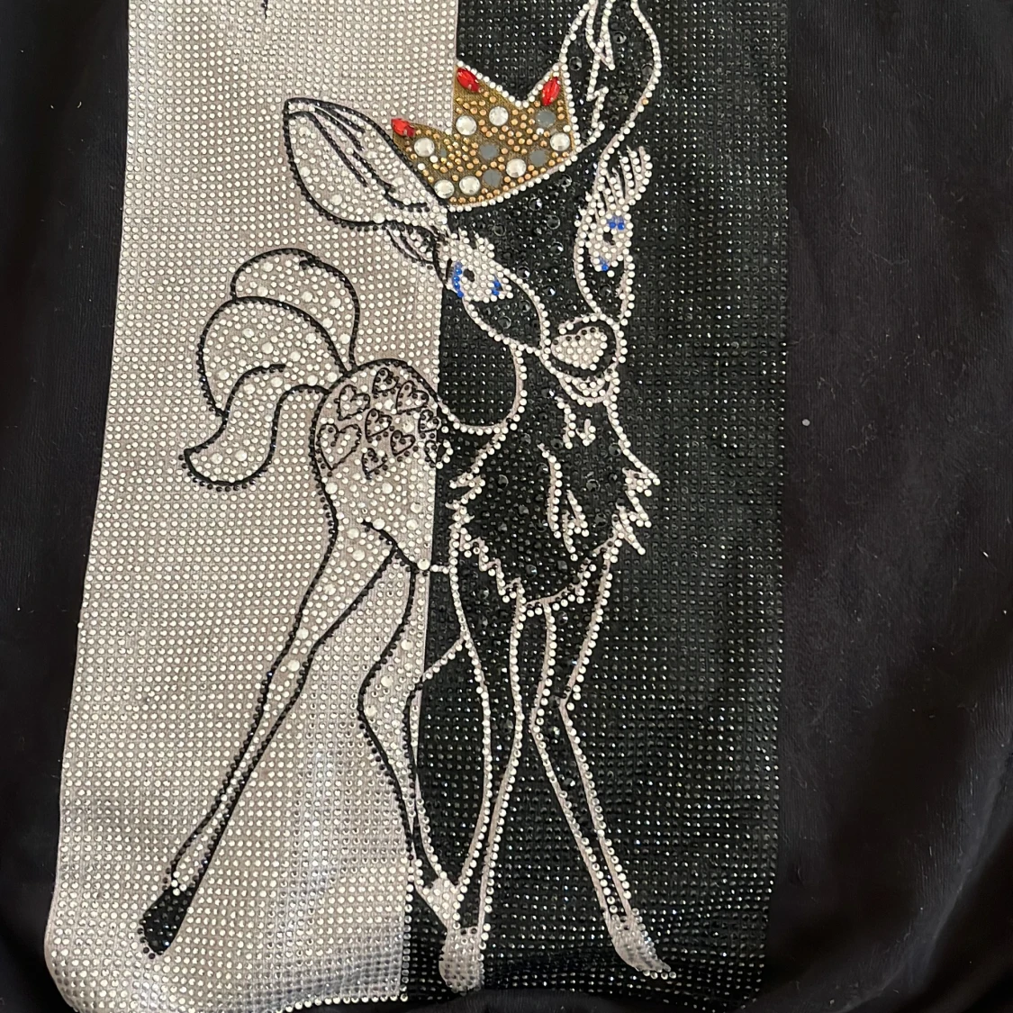 Svart Philip plein girls Limited edition oanvänd med Bambi-motiv - 2