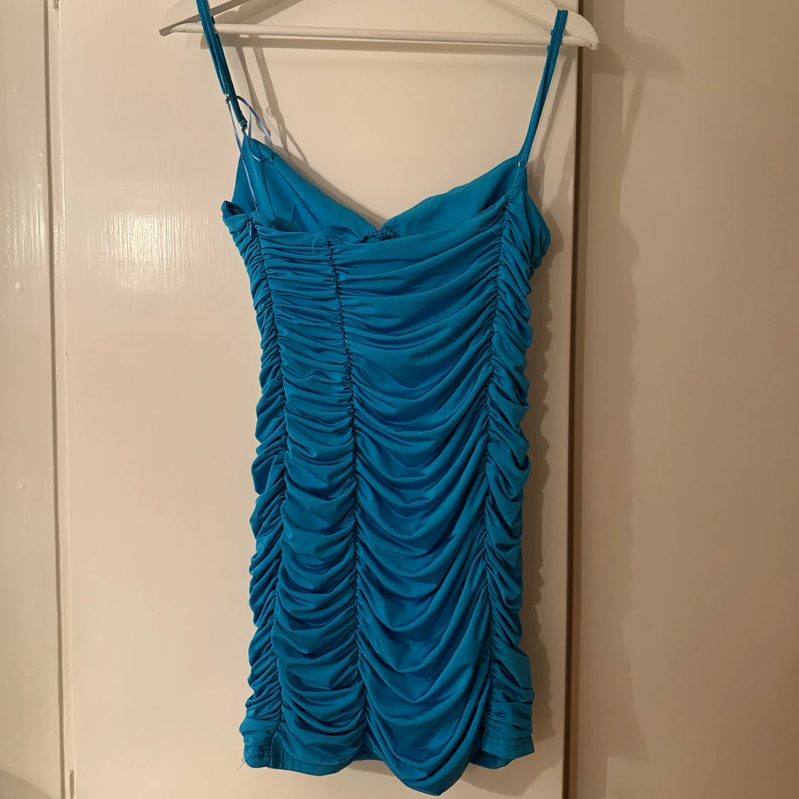 Blå klänning från zara - 1