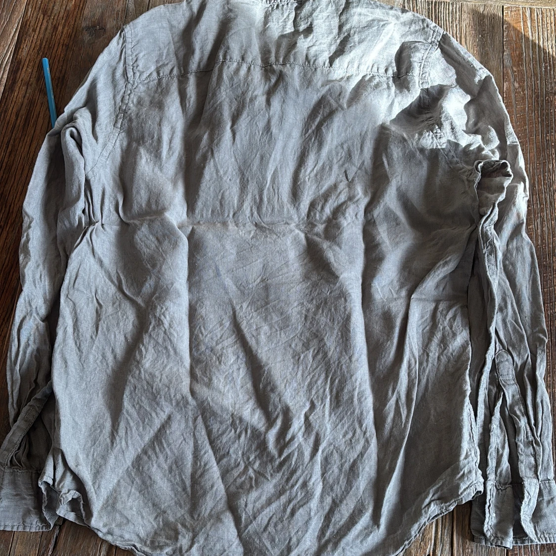 Grå linneskjorta från Kappahl - 1