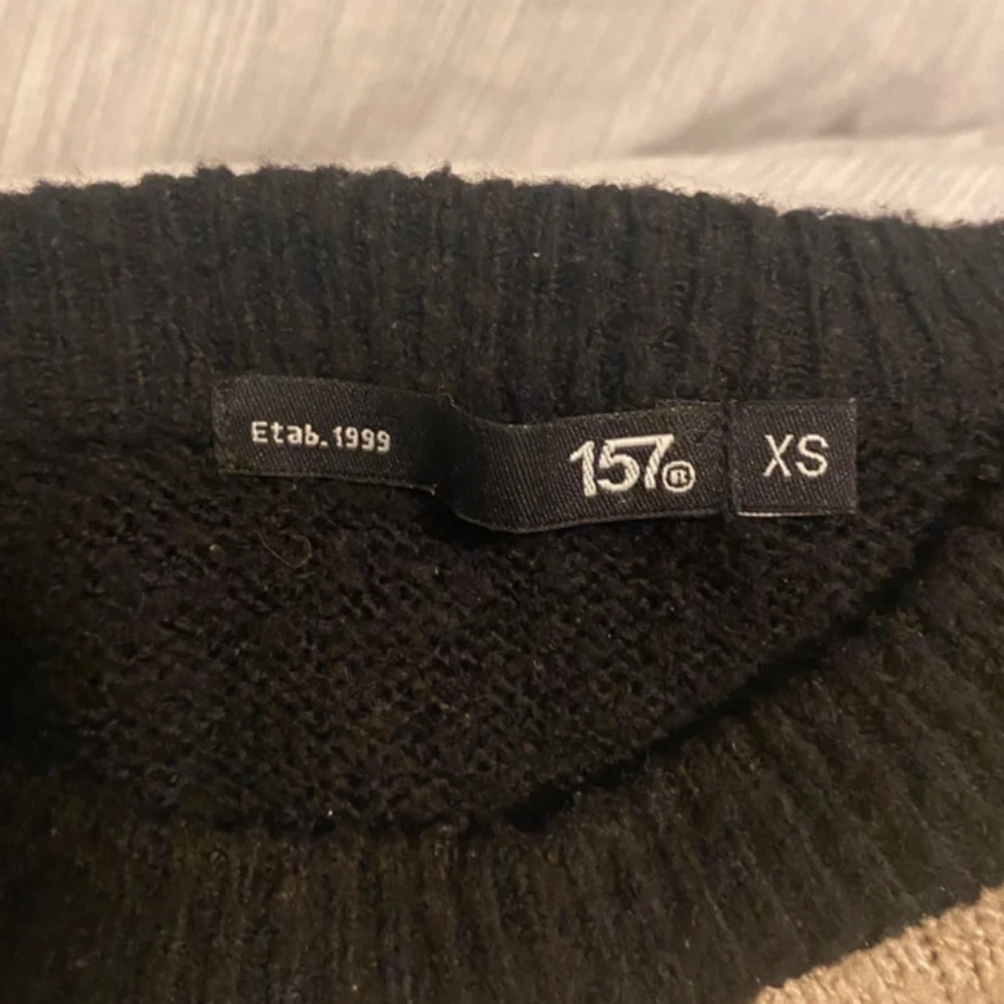 Randig stickad tröja från 157 - 1