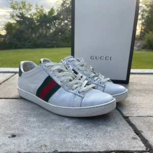 Gucci Ace - Gucci Ace i storlek 38 i mycket bra skick😍| Storlek: 38 men passar 40 utan problem | Vid frågor eller pris diskussion är det bara att skriva | Frakt inom 48h📦