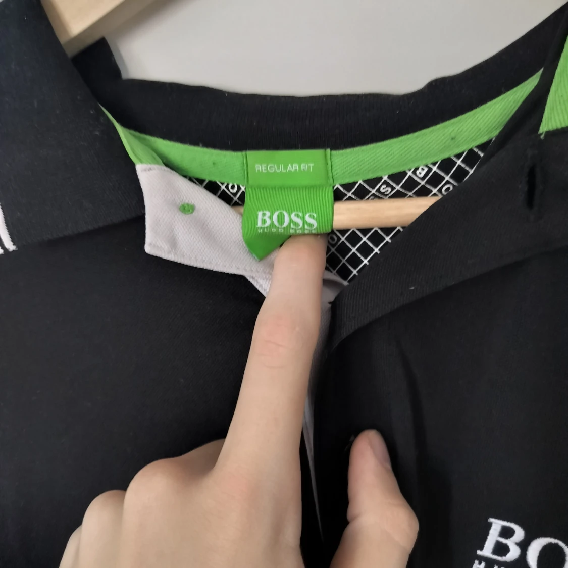 Svart pikétröja från Hugo BOSS - 2