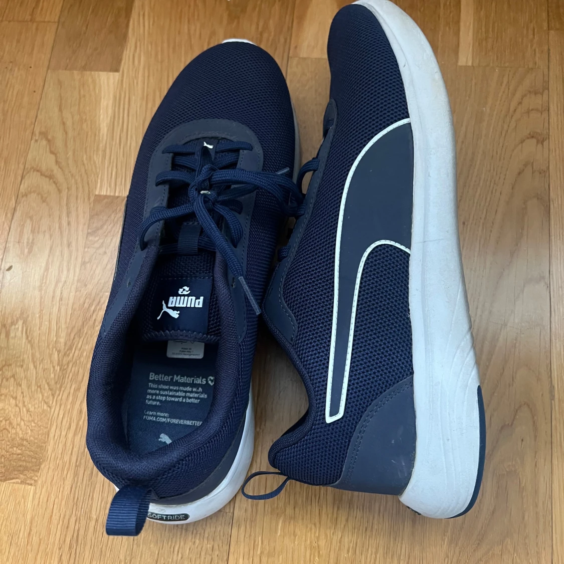 Mörkblå sneakers från Puma - 1