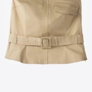 Beige tubtopp med bälte - Helt ny, strl S! Från berskha, 120 kr!