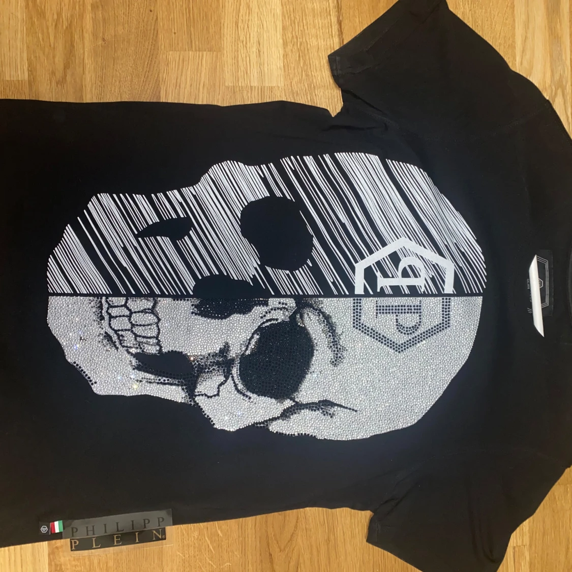 Svart t-shirt från Philipp Plein