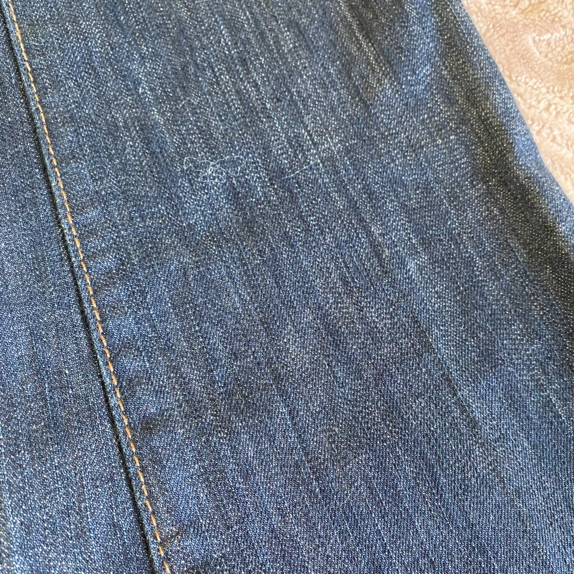 Blå bootcut jeans - 1