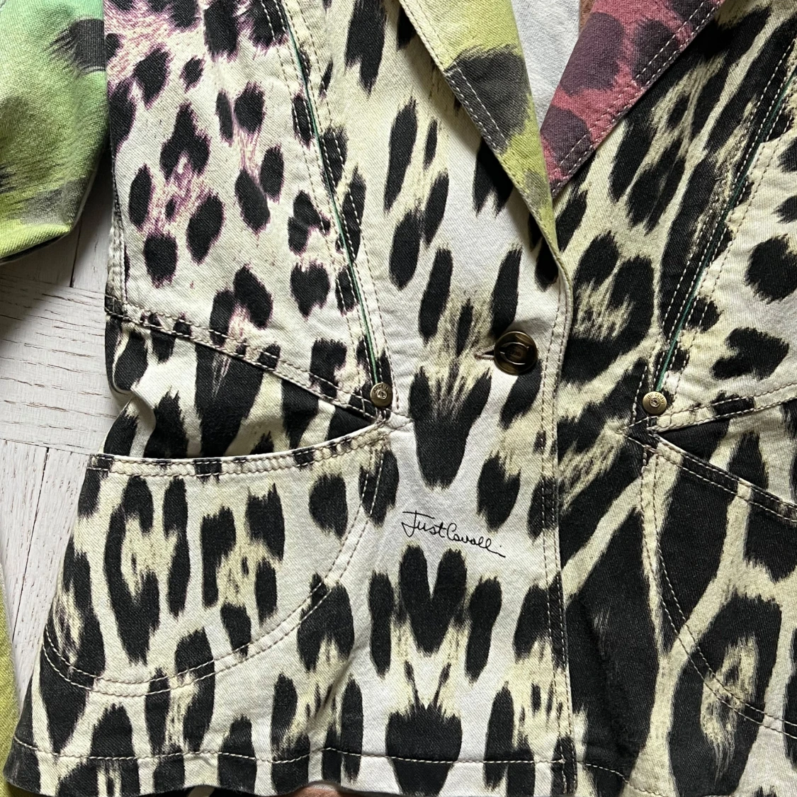 Leopardmönstrad kavaj från Just Cavalli - 1