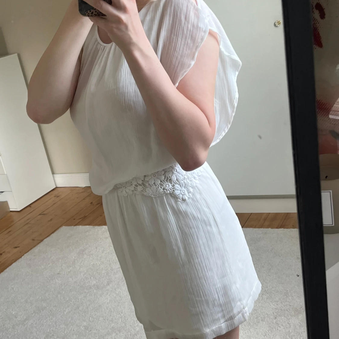 Vit kortklänning från Vero Moda XS - 3