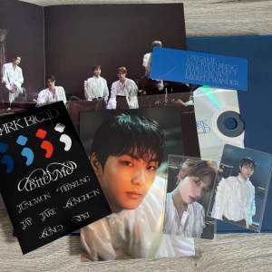 Enhypen - Enhypen DARK BLOOD album! Innehåller en affisch, 2 photocards, 1 kort, klistermärken, bokmärke & CD skiva🤍