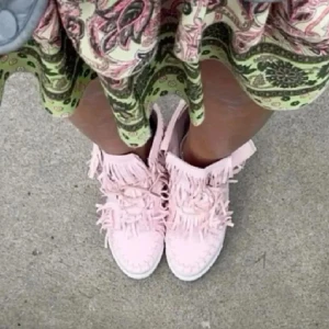 Rosa fransskor - Superfina fransskor💗