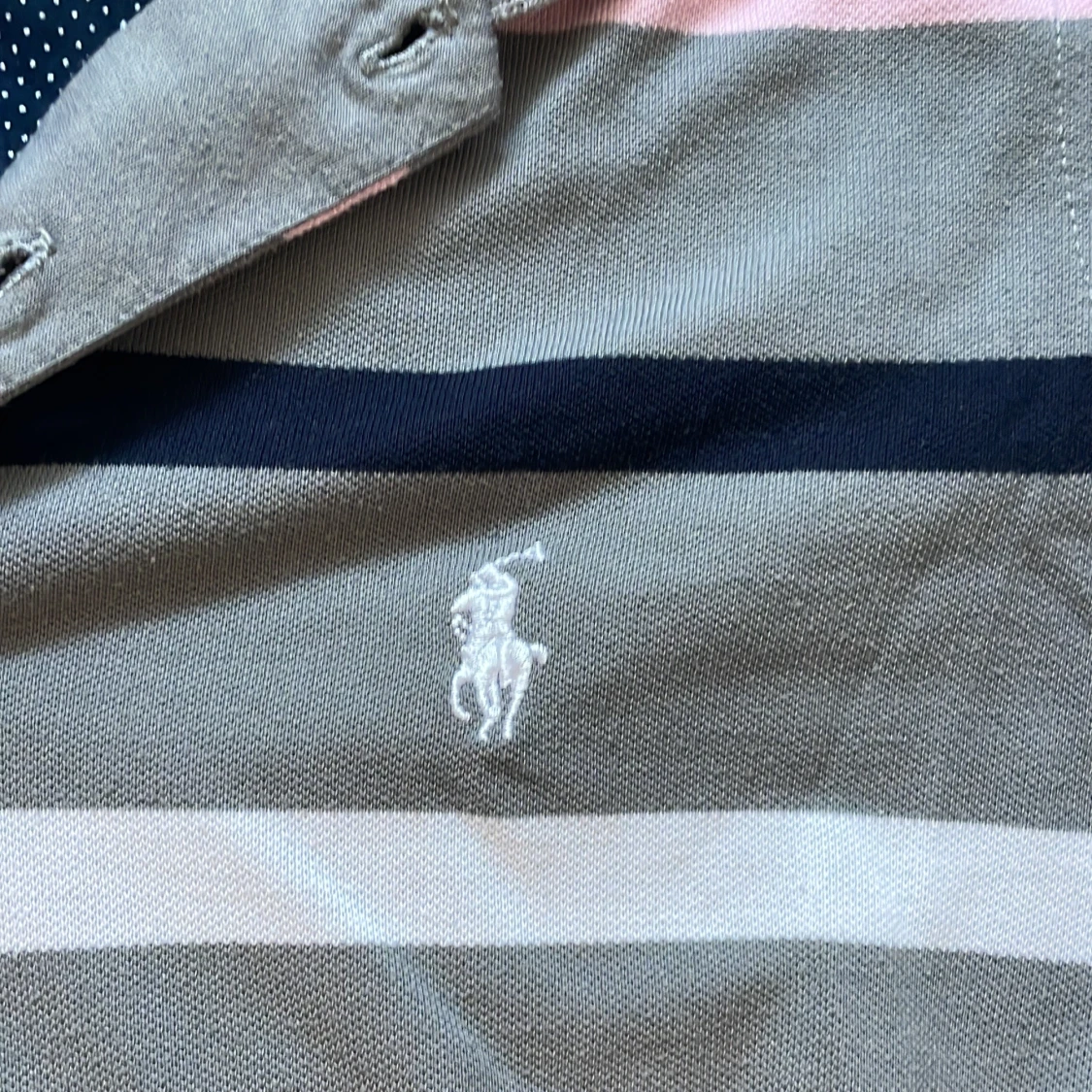 Randig pikétröja från Ralph Lauren - 1