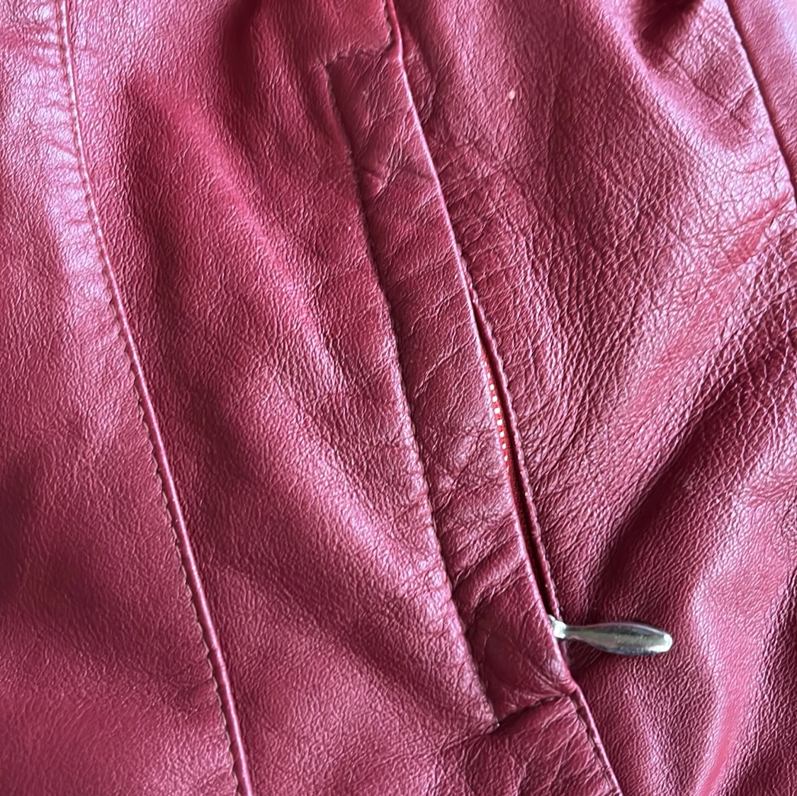 Vintage Läderjacka - 4