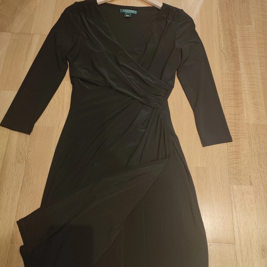 Svart omlottklänning Lauren Ralph Lauren - 4