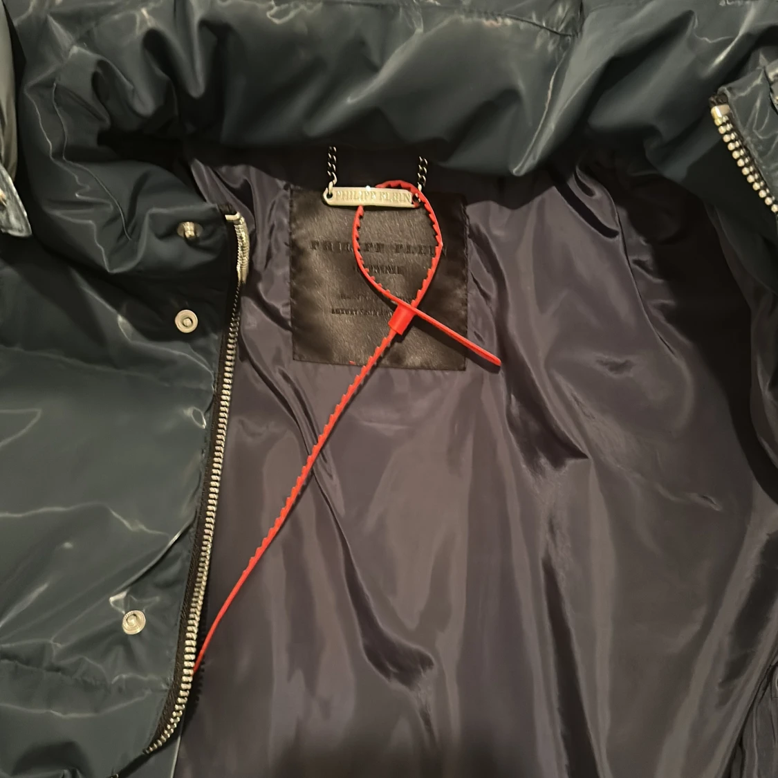 Blå dunväst från Philipp Plein - 2