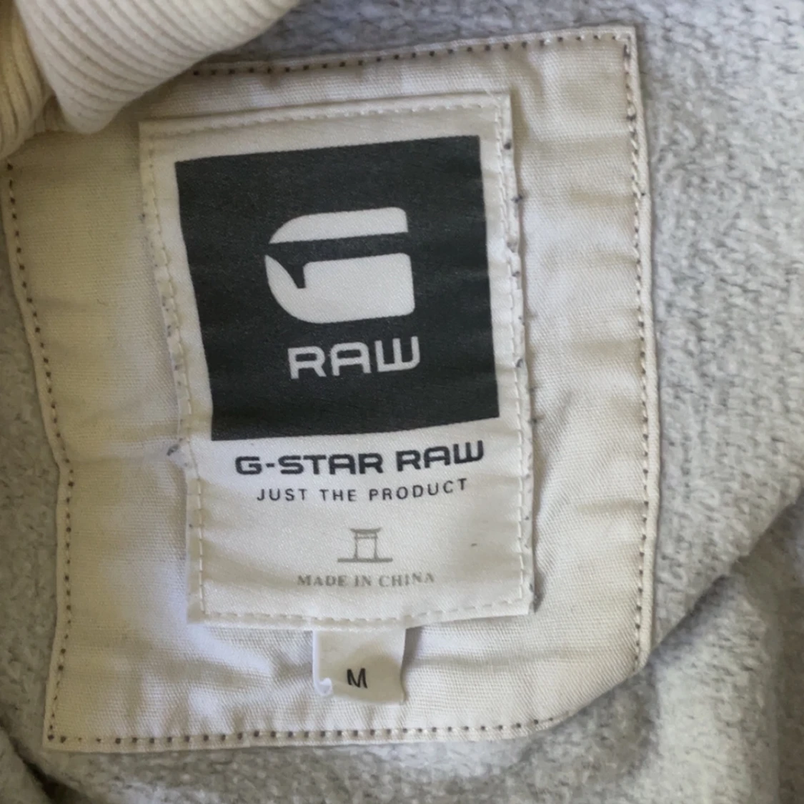Grå hoodie från G-Star Raw med dragkedja - 2