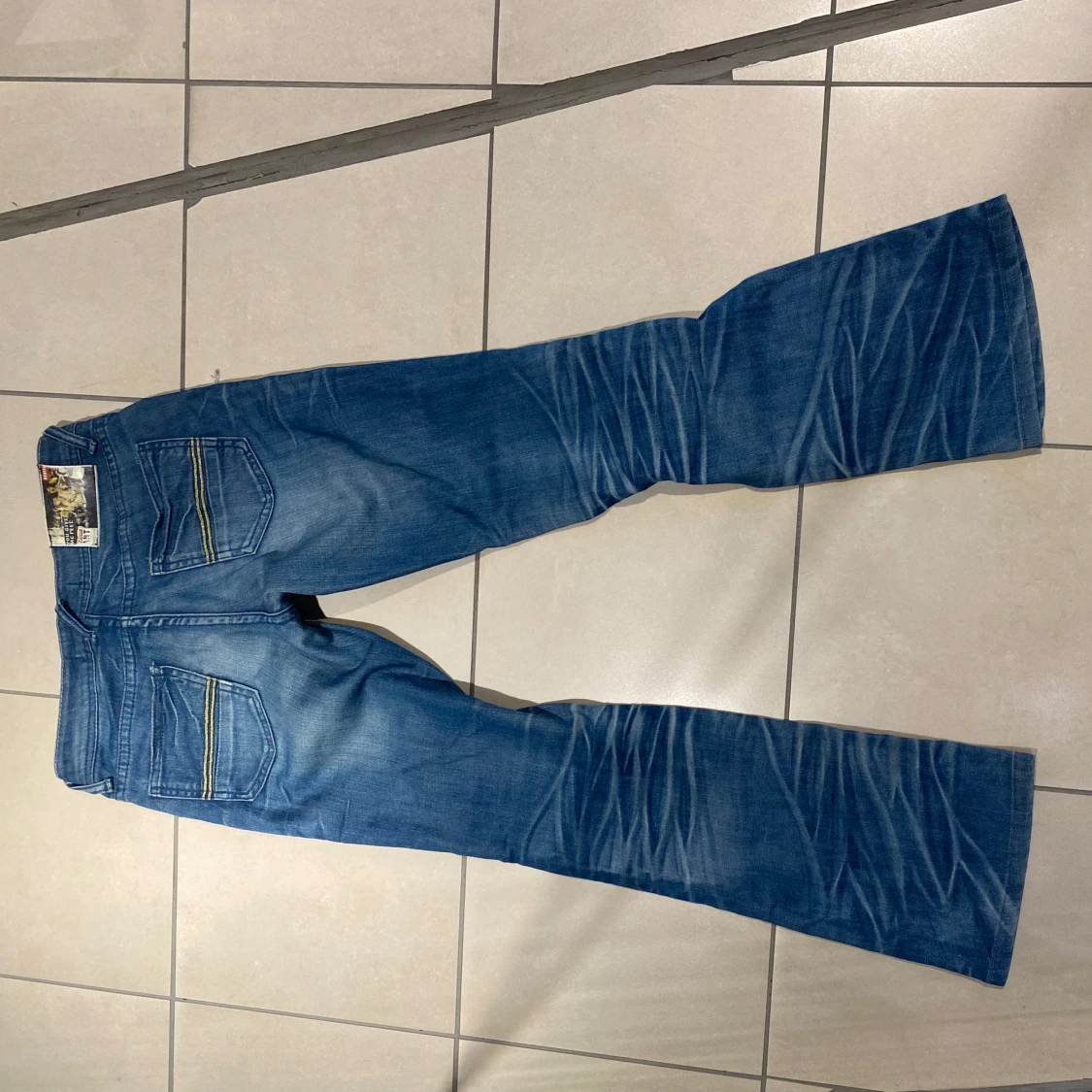 Blå bootcut jeans från Redial, S - 4