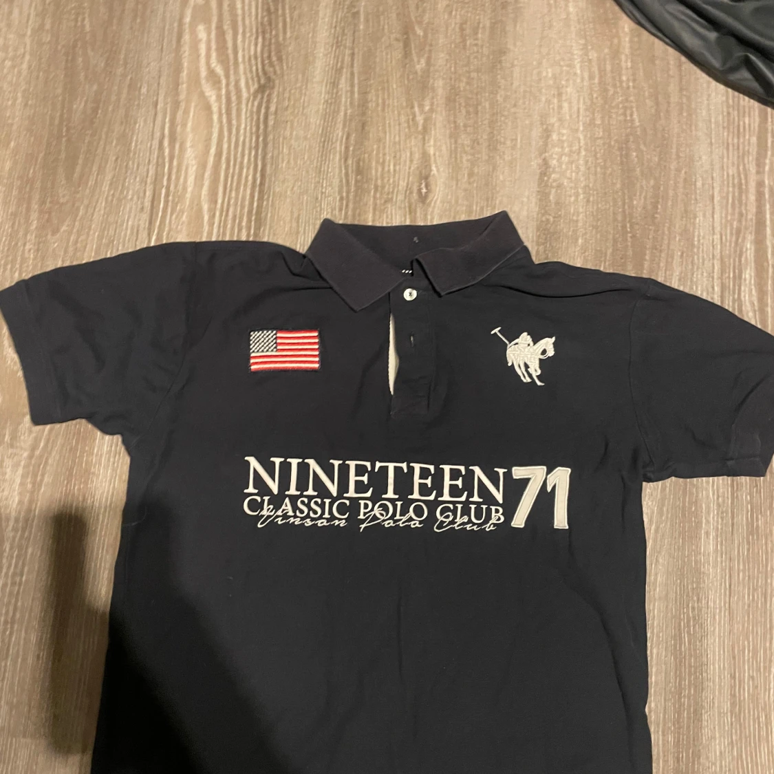 Svart polo t-shirt Classic Polo Club