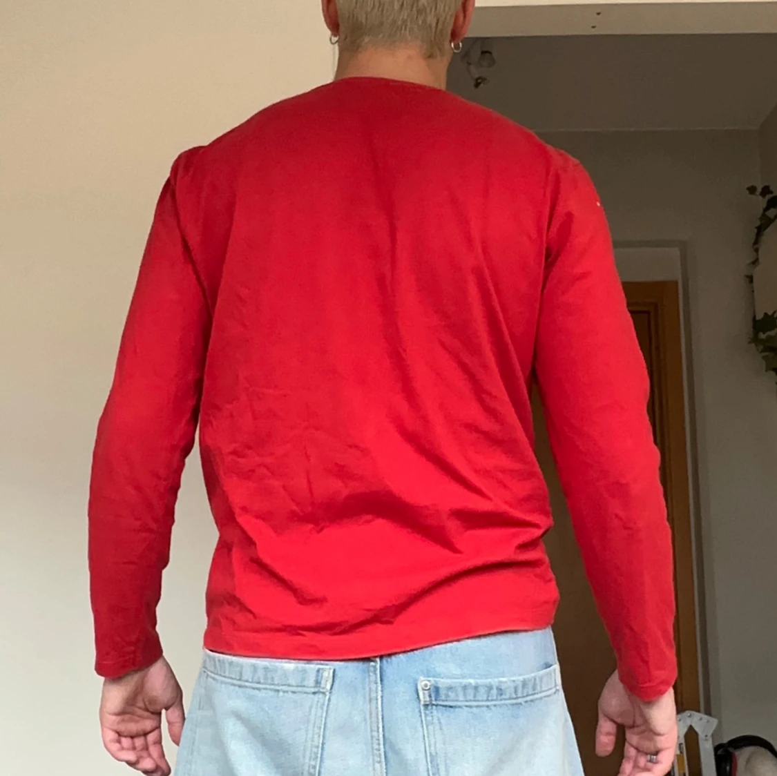 Röd långärmad tröja från Levi's - 1