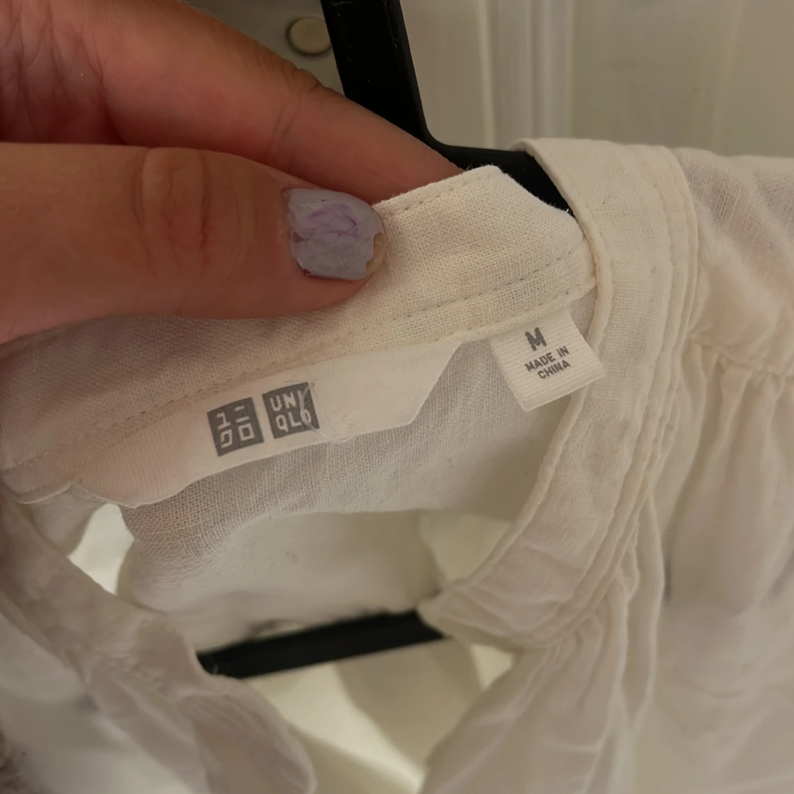 Vit ärmlös blus från Uniqlo - 1