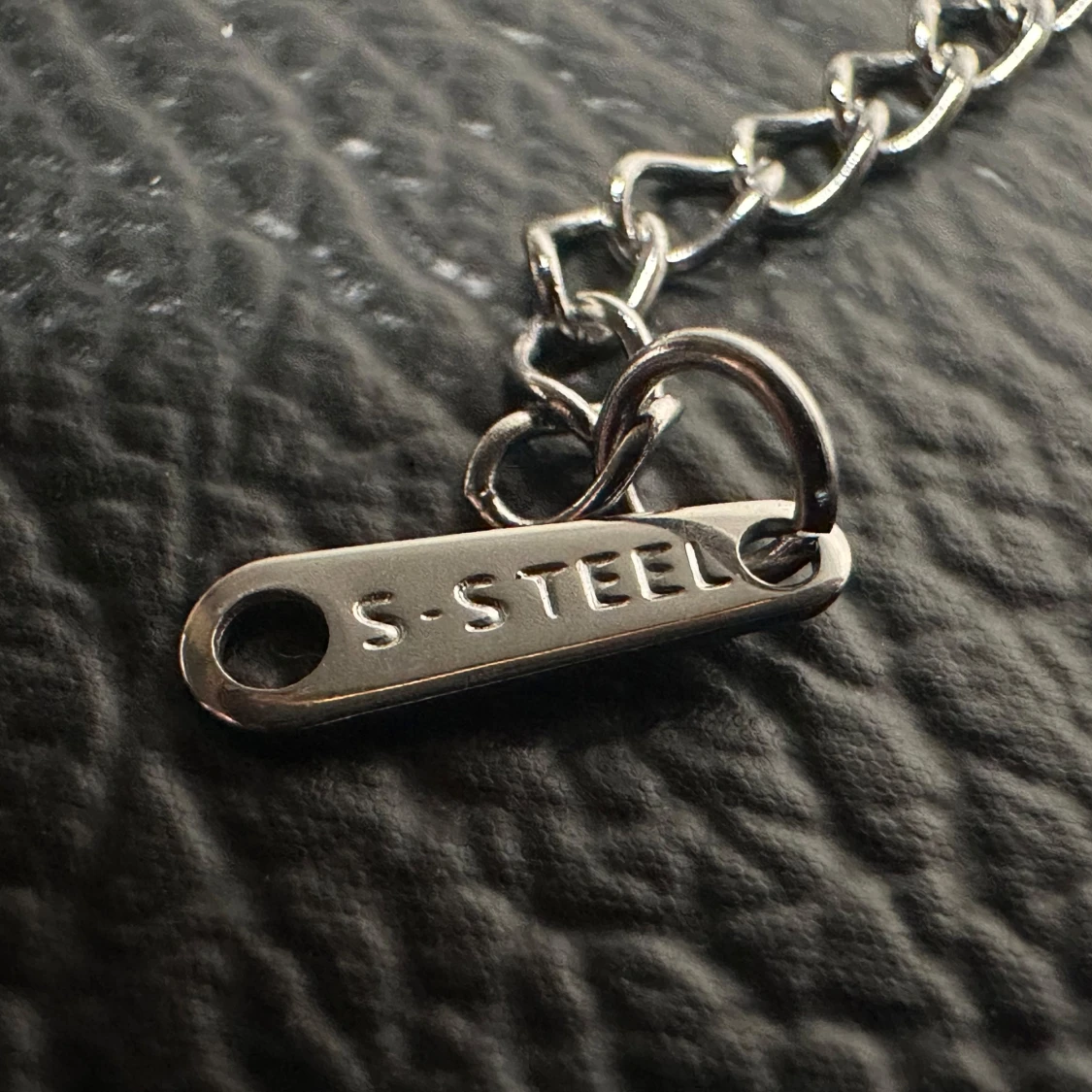 Nytt halsband i rostfritt stål med äkta rosenkvarts – Ädelsten för kärleken & harmoni - 4