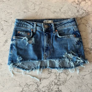 Vintage jeanskjol  - Superfin vintage jeanskjol