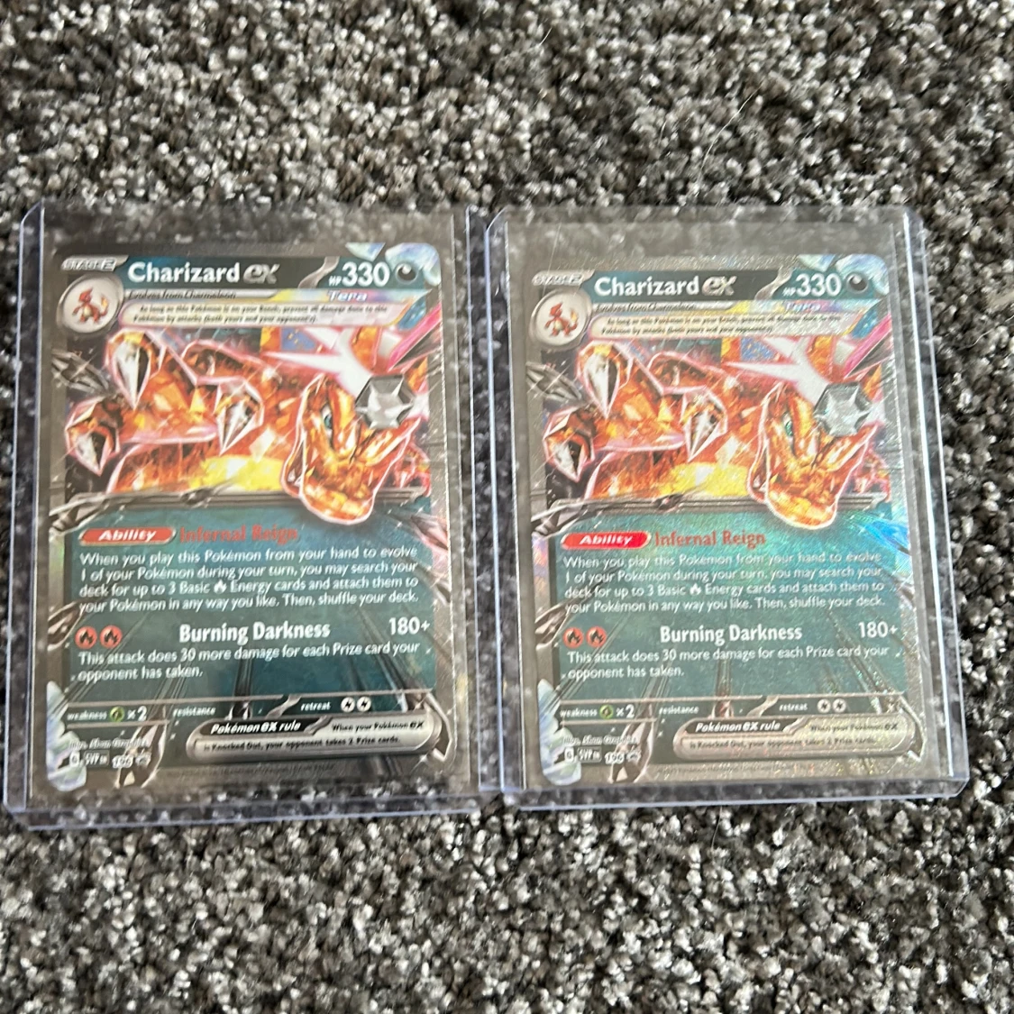 2st Charizard EX promo kort