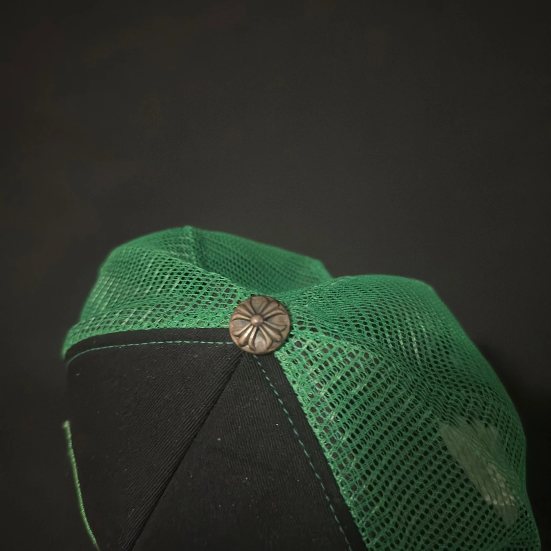 Grön Chrome Hearts keps one size - 1