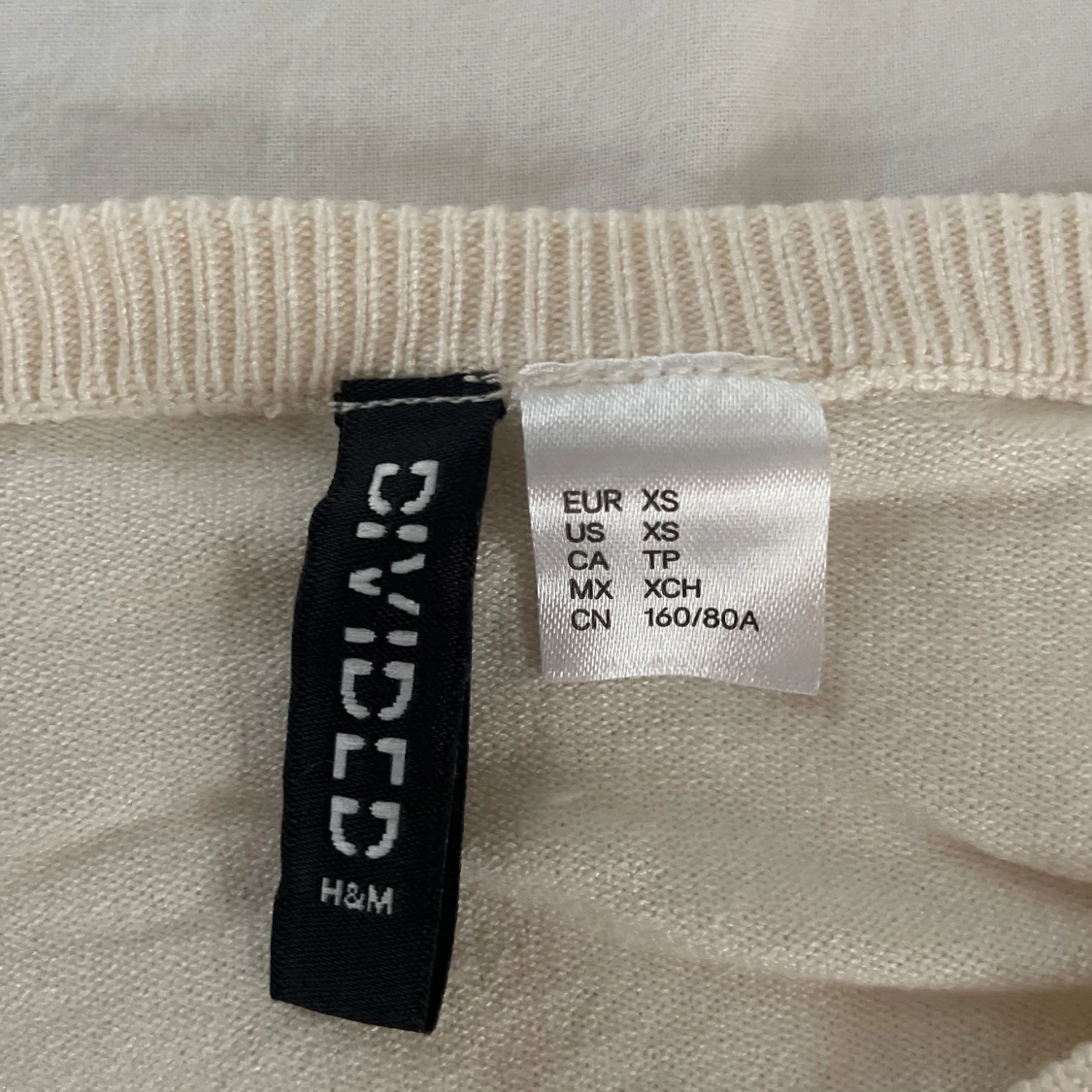 Beige kofta från H&M Divided XS - 1