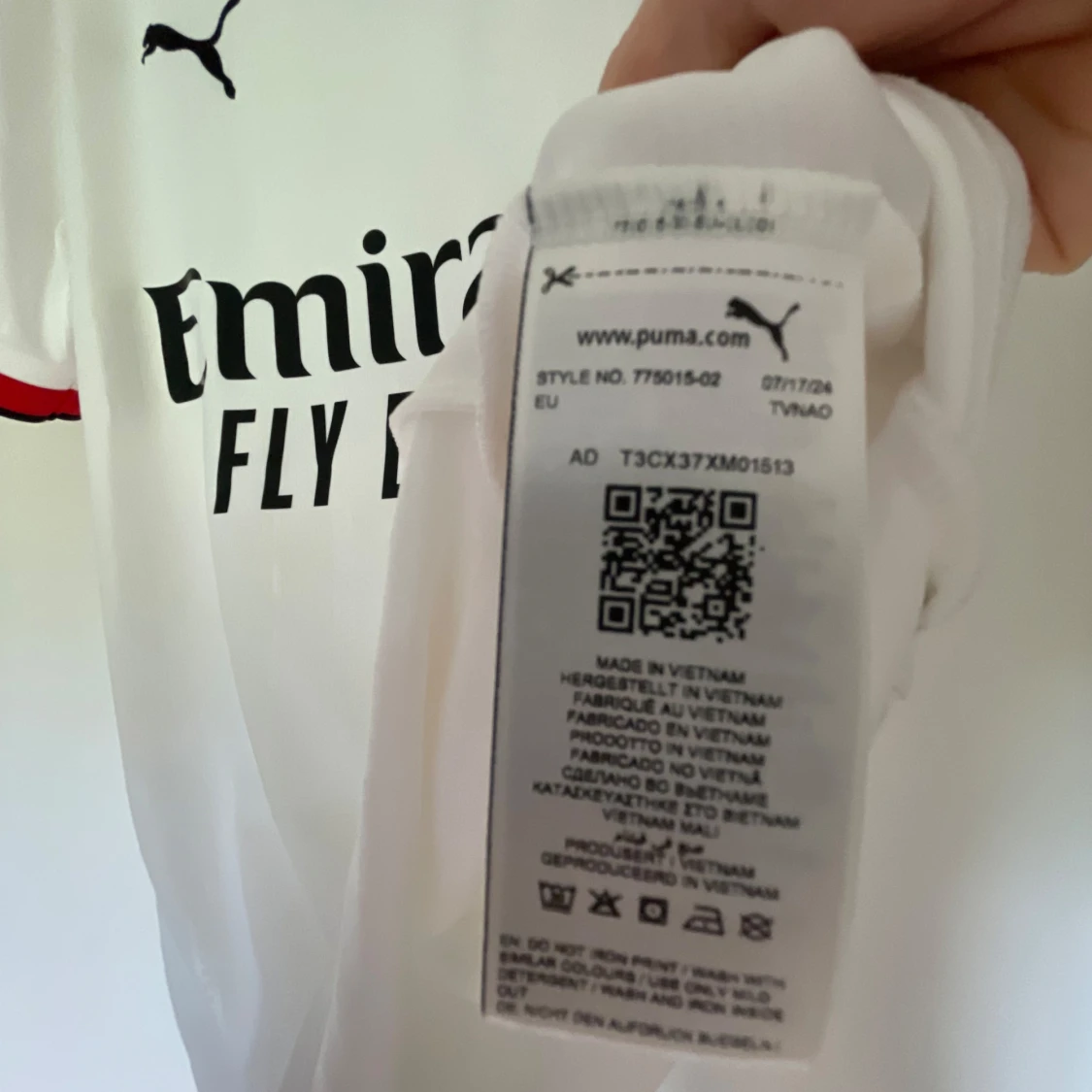 AC Milan Reijnders 14 bortatröja Puma - 3