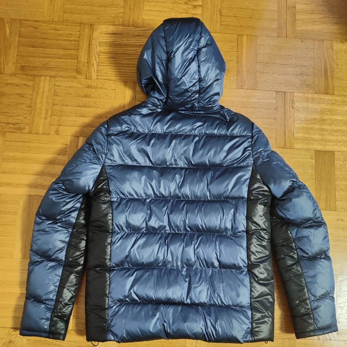 Mörkblå Dunnjacka, Storlek L - 1