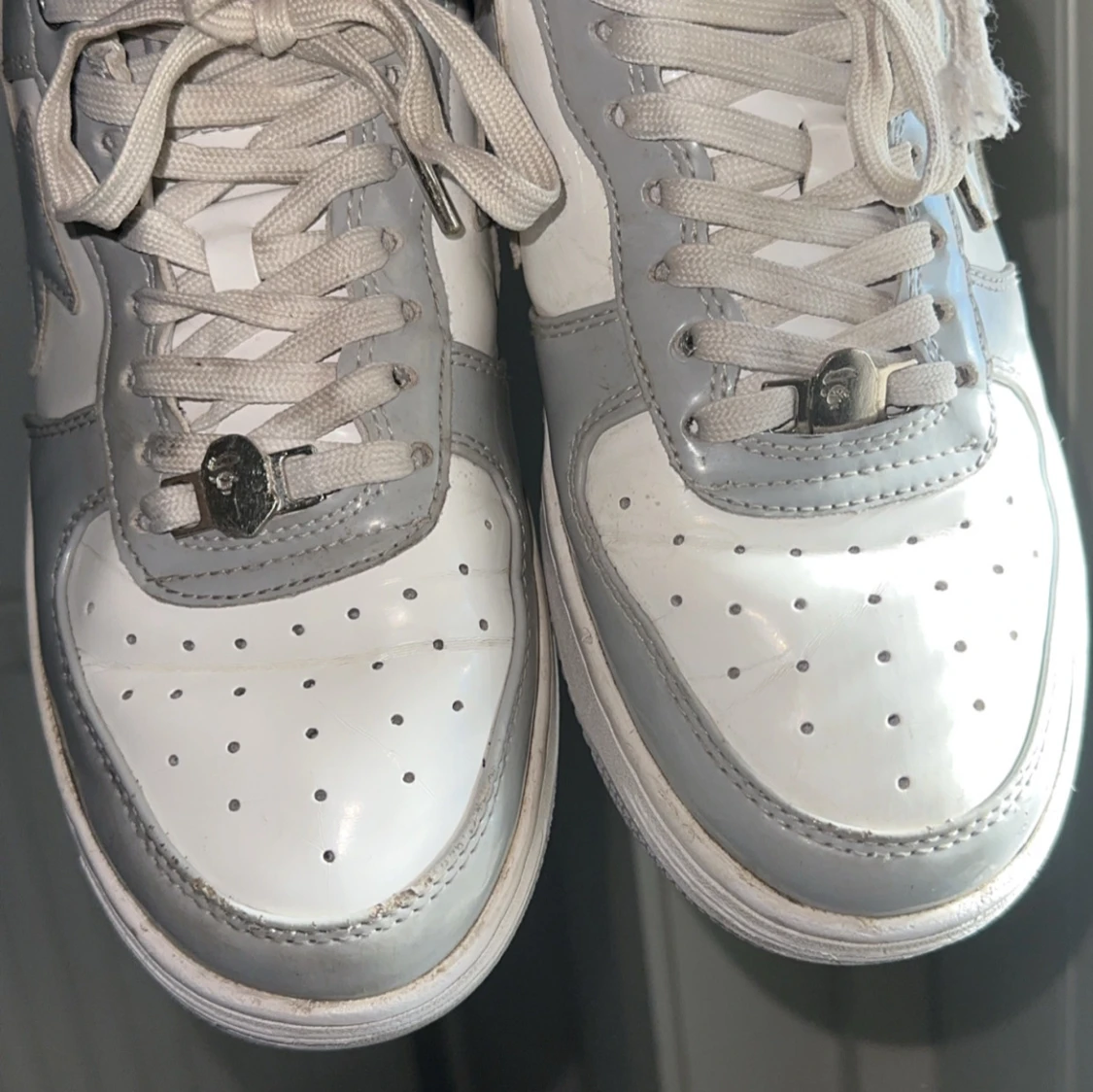 Grå BAPE STA sneakers - 4