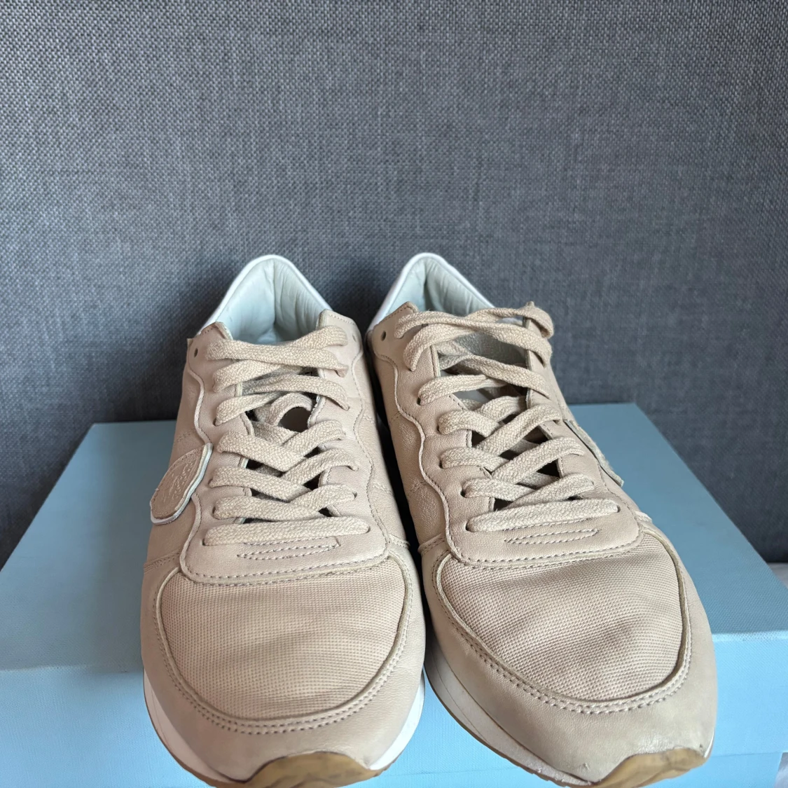 Beige Philipe Model Trainers - 2