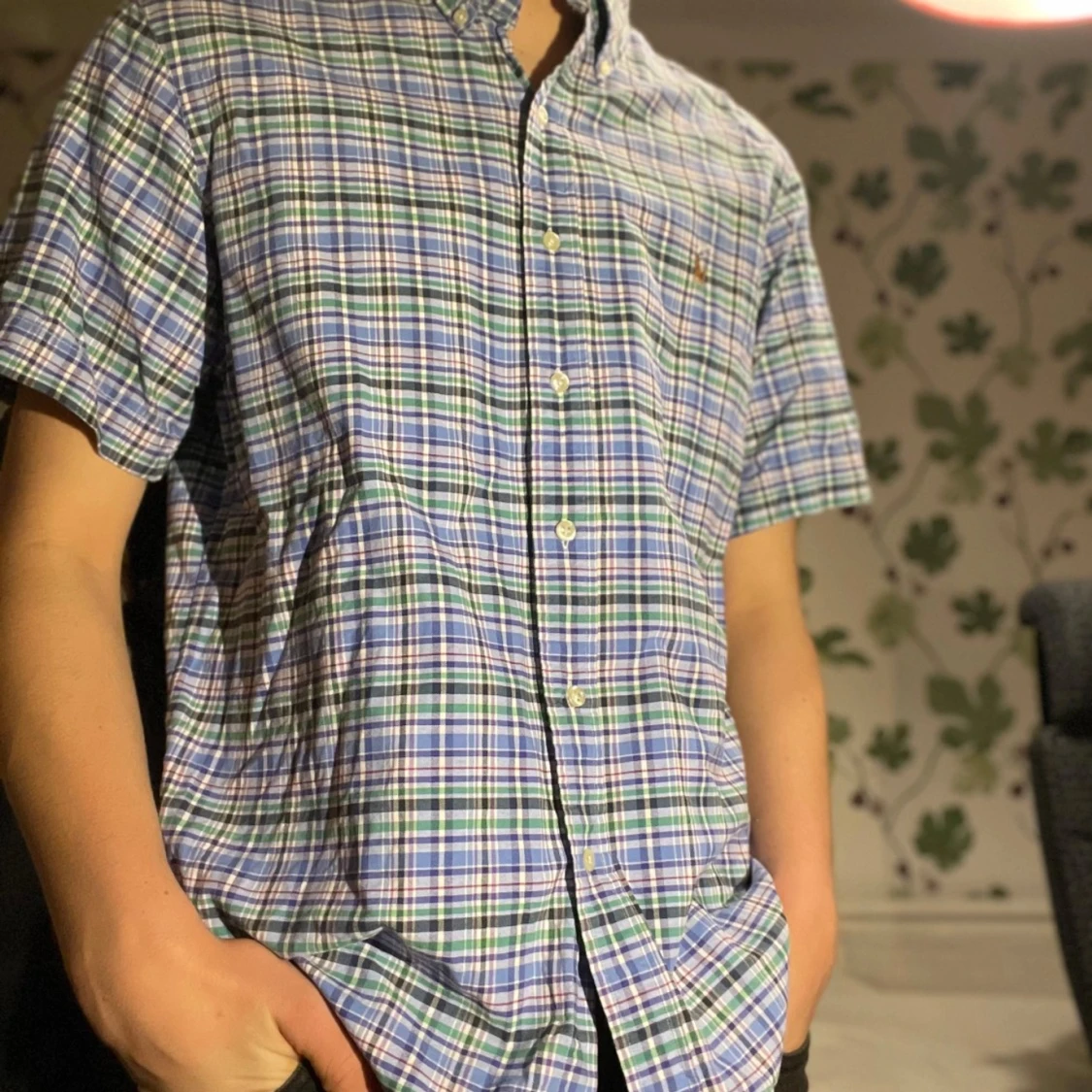 Rutig kortärmad skjorta från Ralph Lauren - 1