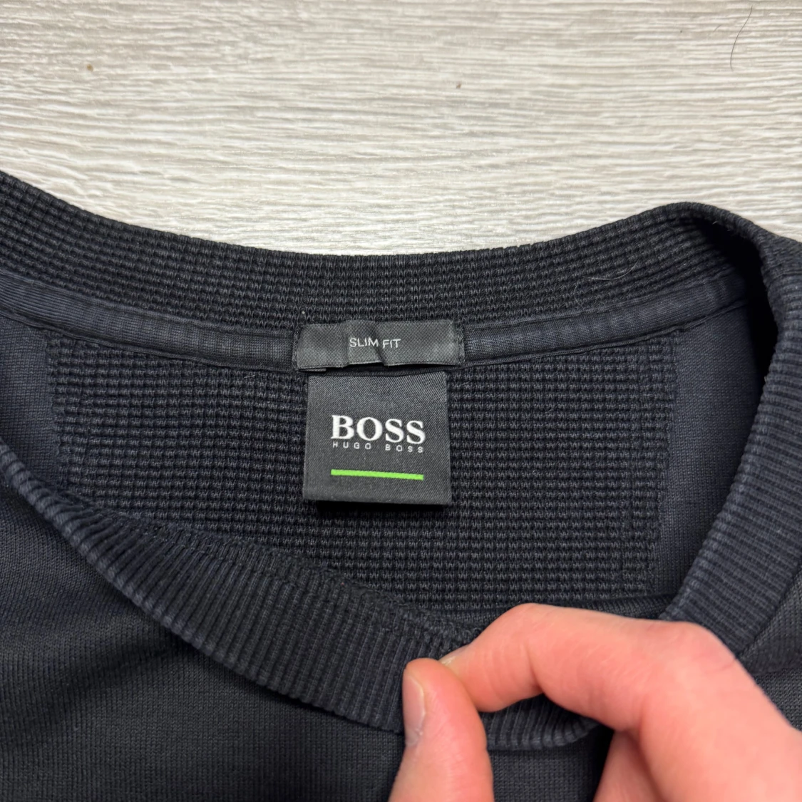 Svart sweatshirt från Hugo Boss - 3