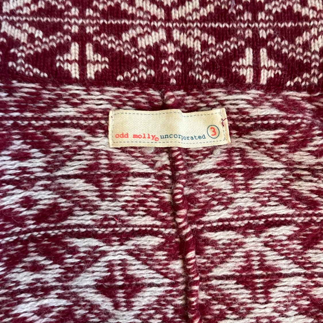 Odd Molly | Stickad kofta | 233 | Lammull | Stl. 3 (L/42) - 4