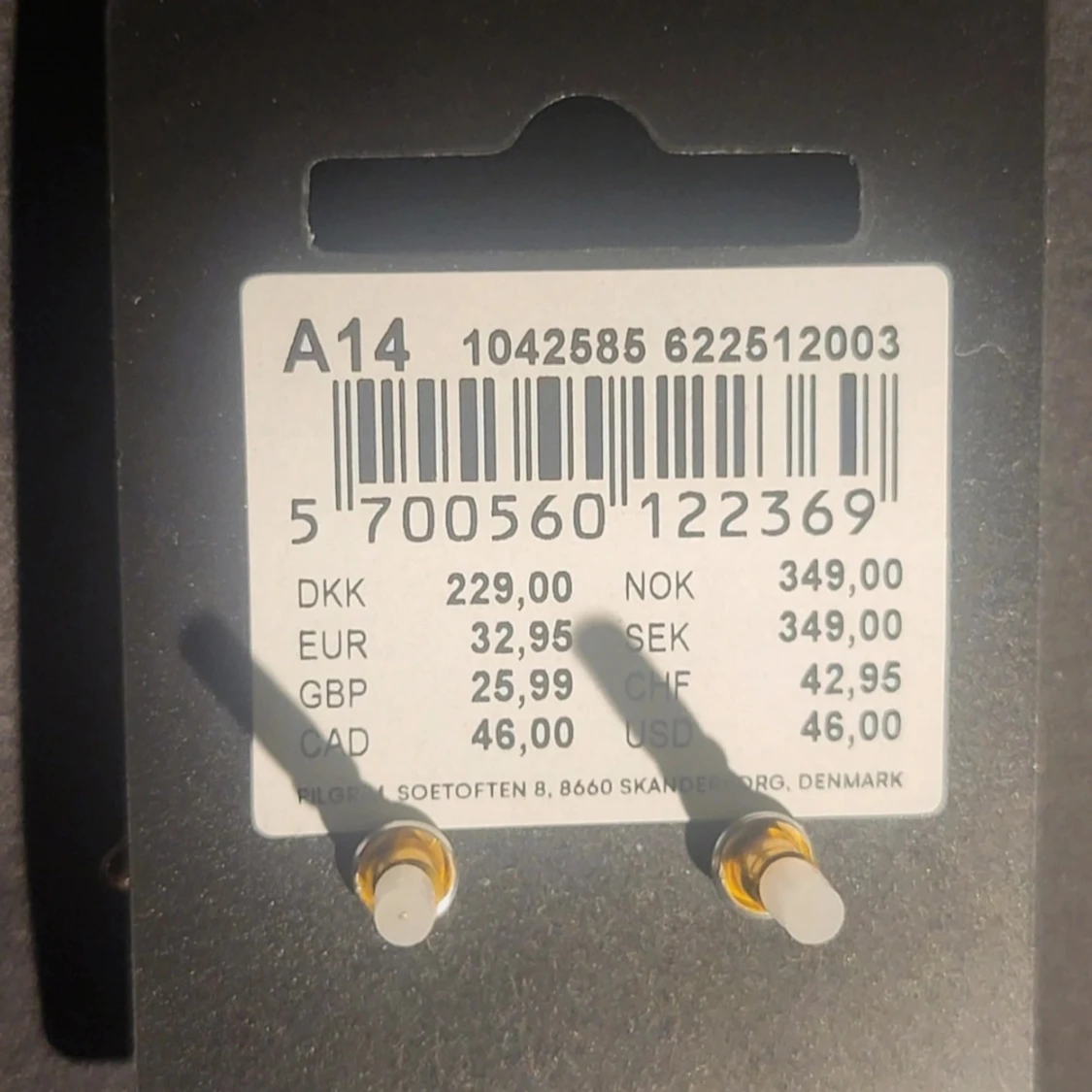 Guldiga rosettörhängen från Pilgrim - 2