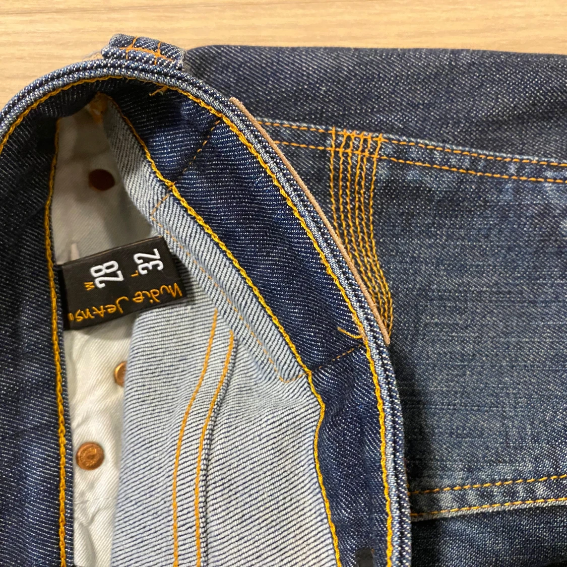 Mörkblå Nudie Jeans - 3